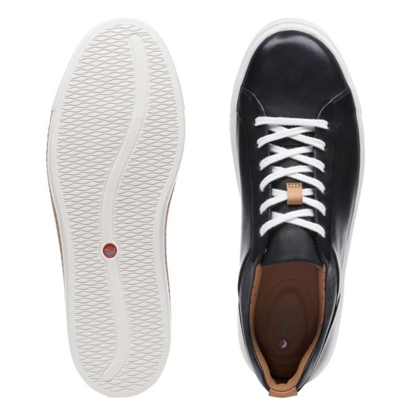 Clarks Womens Un Maui Lace Trainers Black | CA-5724381